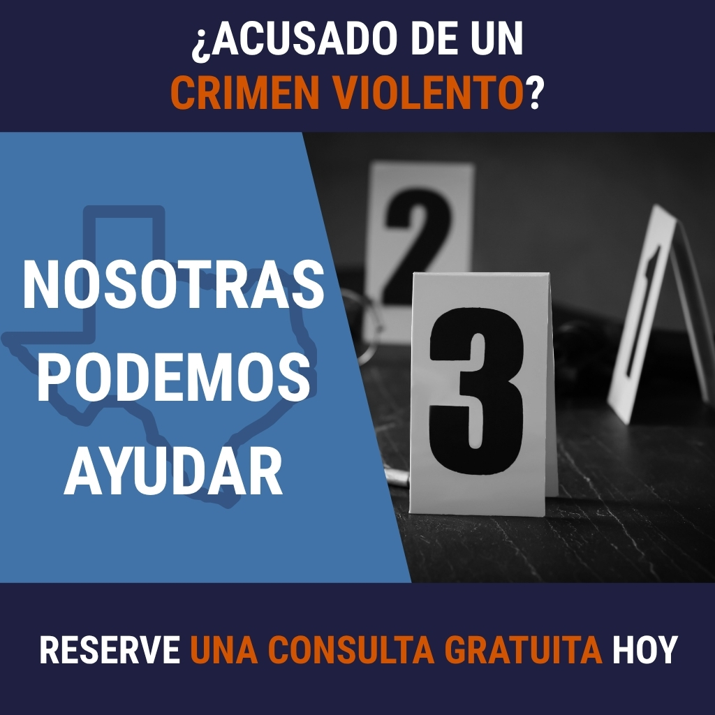 Delitos Violentos - Nosotras podemos ayudar - Mark A Perez Law