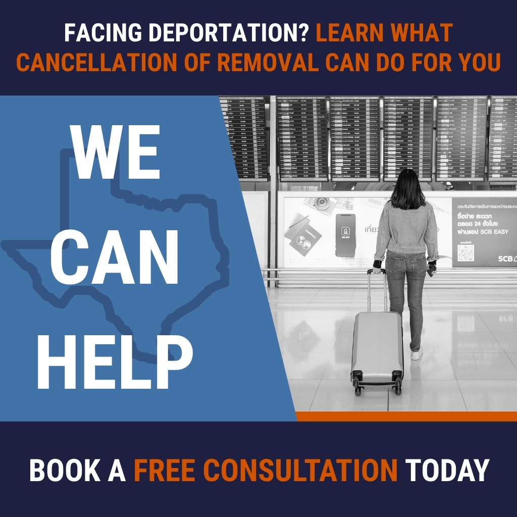 Cancellation of Removal - Facing Deportation - Mark A Perez Law
