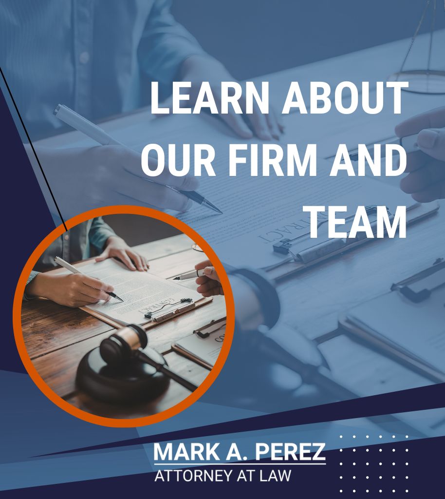 Learn About Our Firm and Team - Mega menu